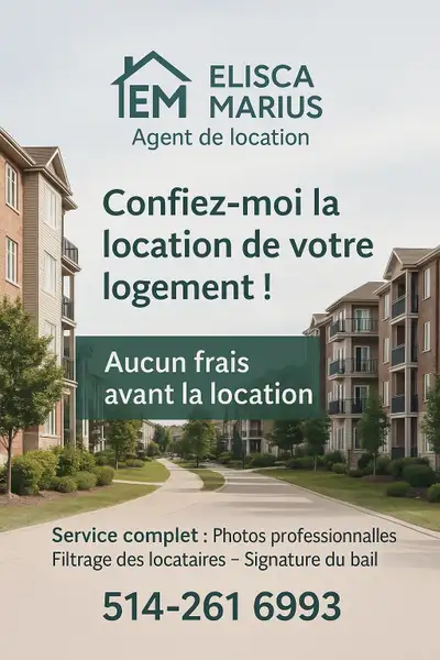 Agent de location Montréal,Rive-Nord (Laval,Terrebonne, Blainvil