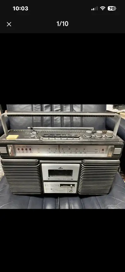 Vintage Sears Stereo System – 8 Track / Cassette / AM-FM – Clean! Retro lovers, check this out! Clas...