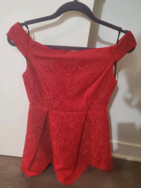 Red dress from boutique 1861