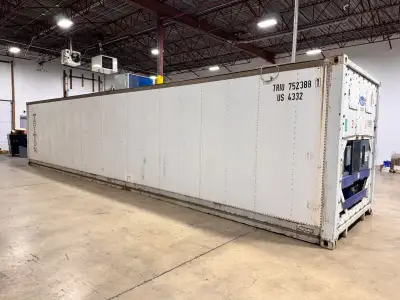 40' self-contained walk-in freezer container, View more