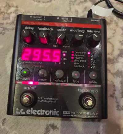 TC Electronic - Nova Delay , View more