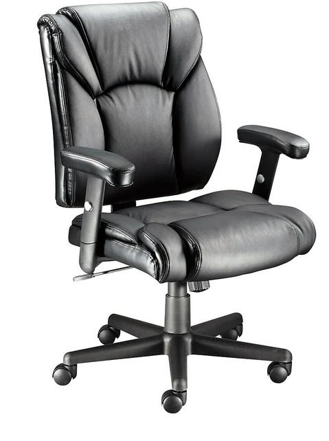 Staples Luxura Leather Task Chair - Brand New Sealed in Chairs & Recliners in Mississauga / Peel Region