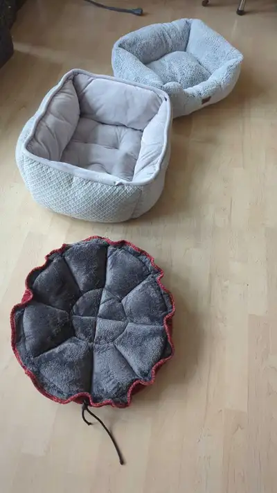 Hardly Used Dog Beds and Clippers, View more