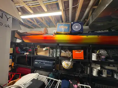Wilderness Systems Tsunami 140 Kayak (mango)   Purchased New but Used only x3 times then stored insi...