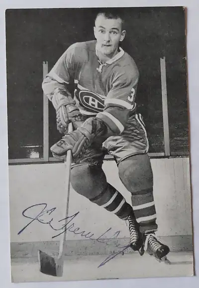 1960s JC Tremblay Montreal Canadiens Team Issue Postcard Signed, View more