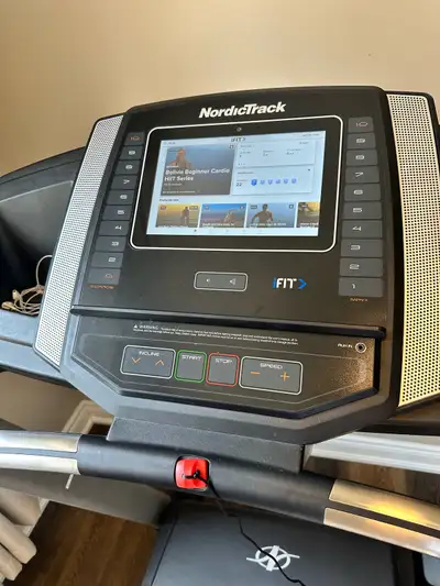 NordicTrack treadmill, View more