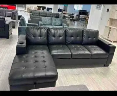 Elegant Sectional Sofa - Brand New + Free Home Delivery, View more