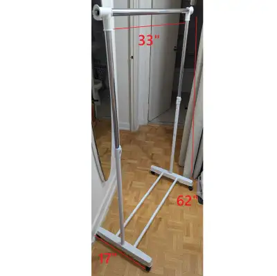 Clothing Rack, Hanging Clothes Bar Hang-Up Display, View more