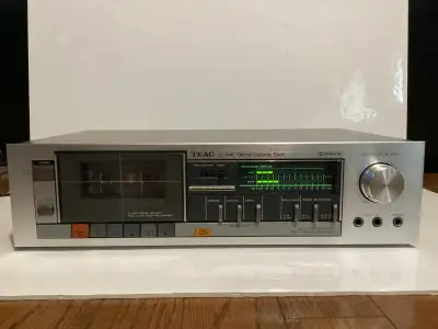 Specifications Type: 2-head, single compact cassette deck Track System: 4-track, 2-channel stereo Ta...