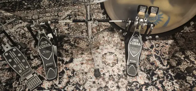 Drums, Cymbals, Stands, Double Pedal. Selling it all! in Drums & Percussion in Cole Harbour - Image 4