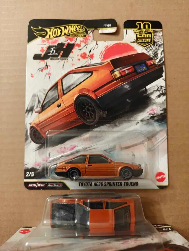 Hot Wheels Car Culture Toyota Sprinter Trueno AE86 1:64 diecast in Toys & Games in City of Toronto - Image 2
