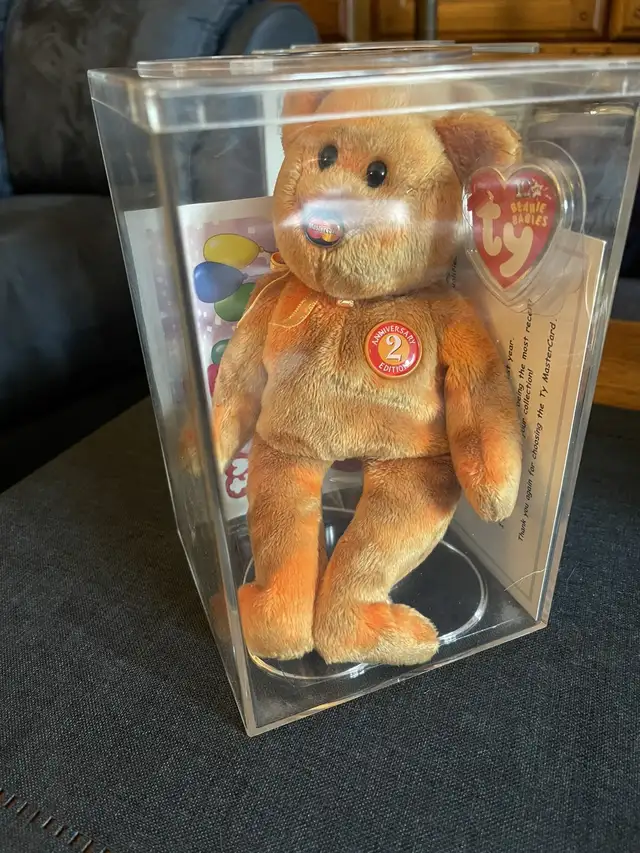 TY M.C. Anniversary Bear, 2nd edition in Arts & Collectibles in City of Toronto - Image 3
