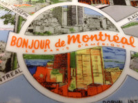 Assiette Souvenir de Montreal