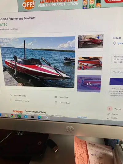 2000 Moomba boomerang Boat /Trades 