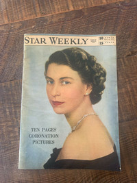 Star weekly magazine 1953