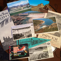 Vintage Columbia Basin Grand Coolee Dam Project Ephemera