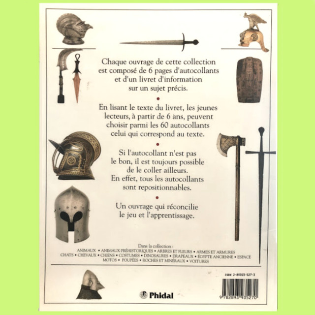 2 livres sur chevaliers, châteaux, armes et armures dans Jouets et jeux  à Saint-Hyacinthe - Image 4