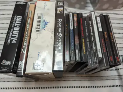Looking to sell or trade some older Pc Games make a offer also accepting trades for magic cards. Tha...