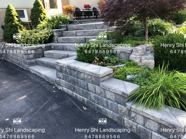 Landscaping/driveways/interlock service - Markham / York Region dans Dalles et revêtement de pavage  à Région de Markham/York - Image 3
