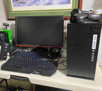Gaming computer with monitor and keyboard $500obo