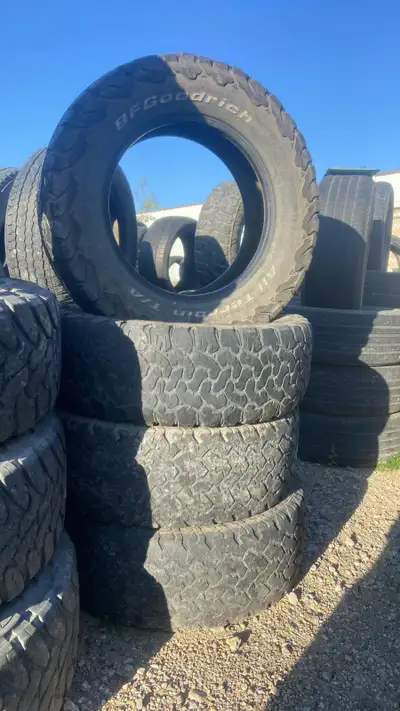 BFGoodrich All Terrain T/A LT275/65 R18 123/120R 10 P.R. Set of 4 tires - $240 PLEASE TEXT/CALL 78ze...
