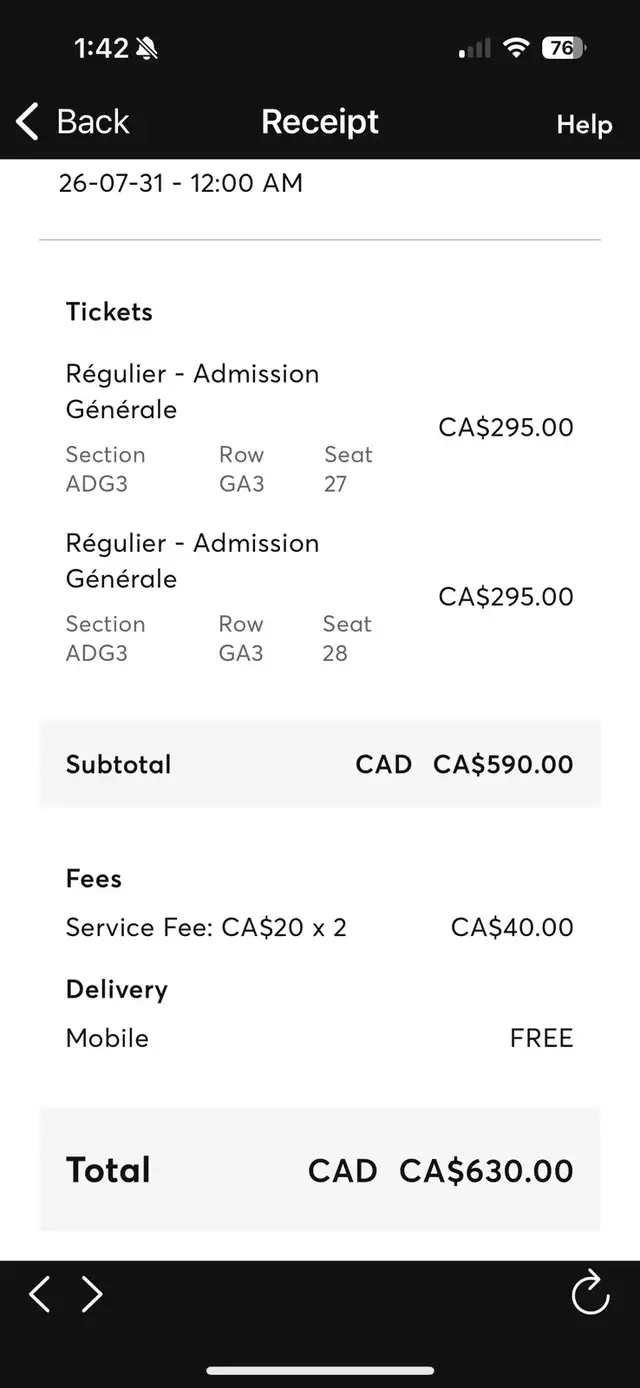2X OSHEAGA FRIDAY AND SUNDAY