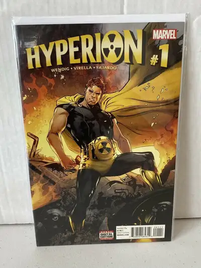 Marvel Comic Book Hyperion #1 WENDIG, VIRELLA, FAJARDO, VF/NM., View more