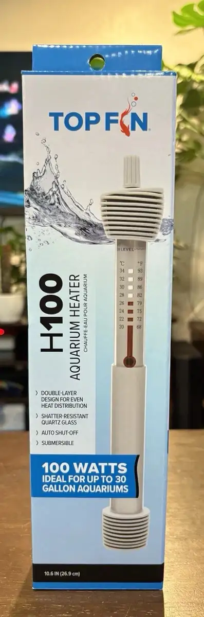 Top Fin H100 Heater - like new , View more