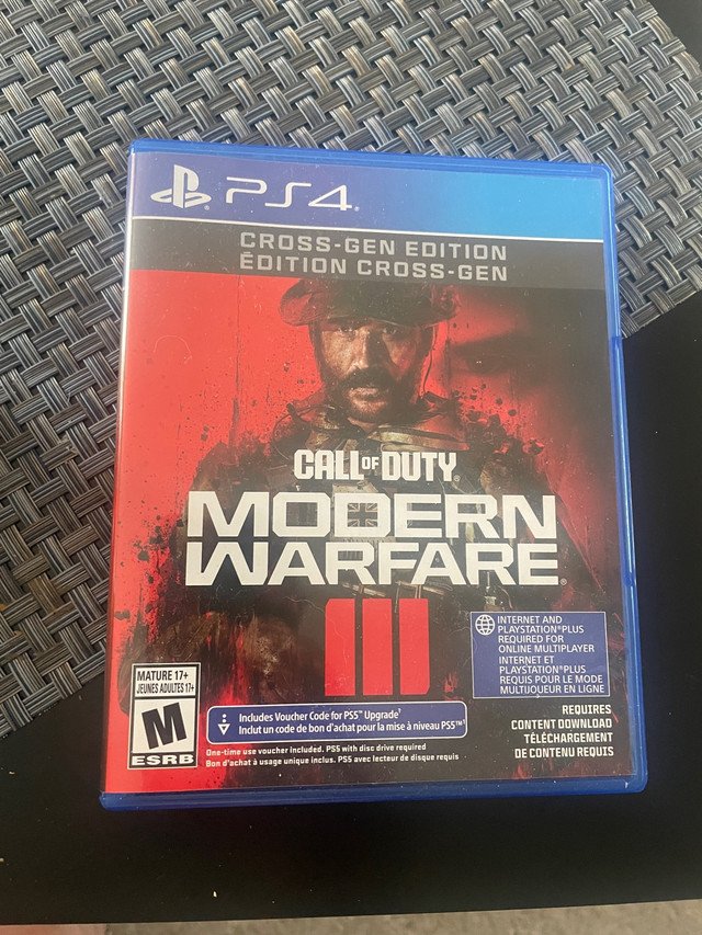 Modern warfare 3 ps4 in Sony Playstation 4 in Ottawa