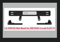 (NEW) Wall Mount Bracket 55EC9300 LG Curved OLED TV (LG OSW100)