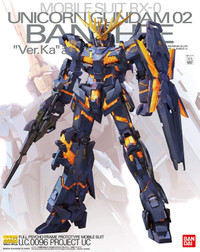 Bandai MG Unicorn Gundam Unit 2 Banshee Ver Ka 1/100