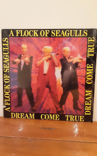 A FLOCK OF SEAGULLS-DREAM COME TRUE-1986 US PRESSING LP 