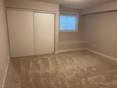 Large room in basement