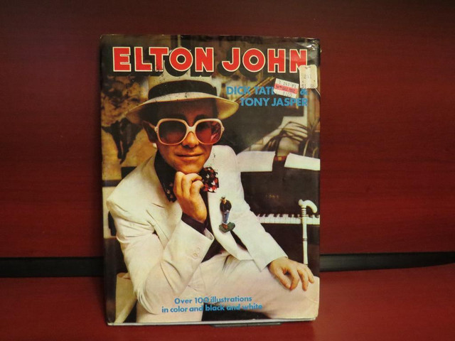Elton John by Dick Tatham, Tony Jasper 1976 hardcover in Non-fiction in Oshawa / Durham Region