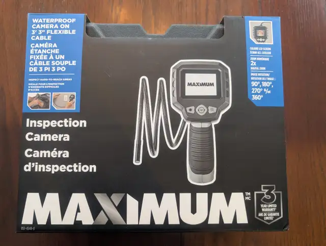 Maximum Waterproof Inspection Camera in Hand Tools in Kamloops - Image 2