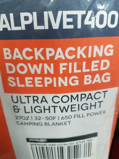 AlPLIVET400 Sleeping Bag, View more