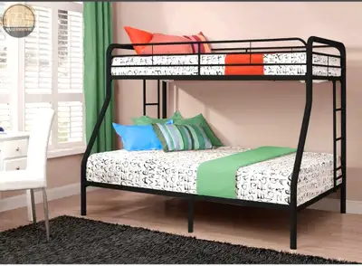 Single by double bunk bed Brand New with free delivery , Voir plus