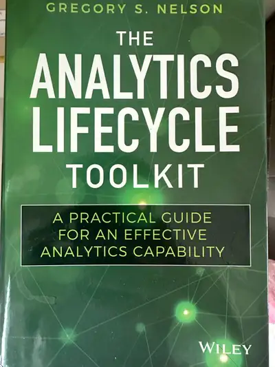 The analytics lifecycle toolkit hardcover, View more