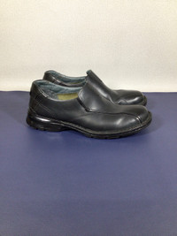 Men’s black leather Clarks dress shoes - aa12