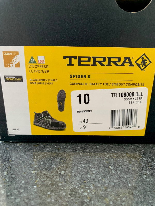 Souliers de Sécurité / Terra / Spider dans Chaussures pour hommes  à Laval/Rive Nord