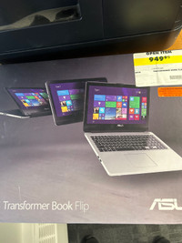 ASUS BOOK FLIP 15” 360 touch screen 