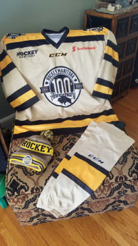 100 yr anniversary Manitota Outdoor Hockey series Jersey