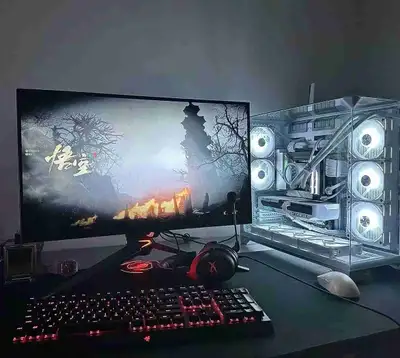 PC and monitor, View more