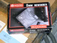 Kinyo Kv-811 8mm Video Cassette RewinderNEW NEWEnrouleur de