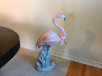Porcelain Flamingo figurine