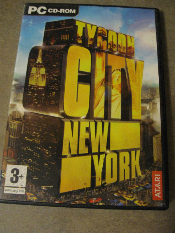 Tycoon City New York PC CD ROM in PC Games in City of Halifax