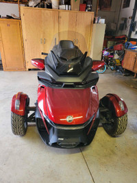 2022 can am spyder rt limited crome