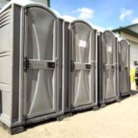 Porta potty job site restroom - Portable toilet