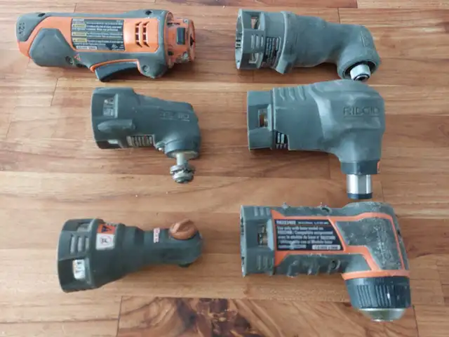 Ridgid 12V JobMax system, five heads, no battery no charger in Power Tools in Oshawa / Durham Region - Image 2