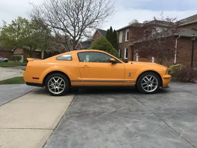 2007 Ford Mustang Shelby GT500 • Rare and Stunning: Grabber Orange with tungsten gray stripes, a str...
